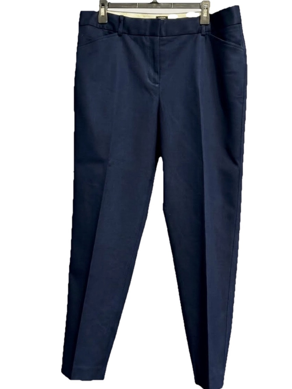 NWT Talbots Hampshire Straight Ankle Navy Career Pants Size 14